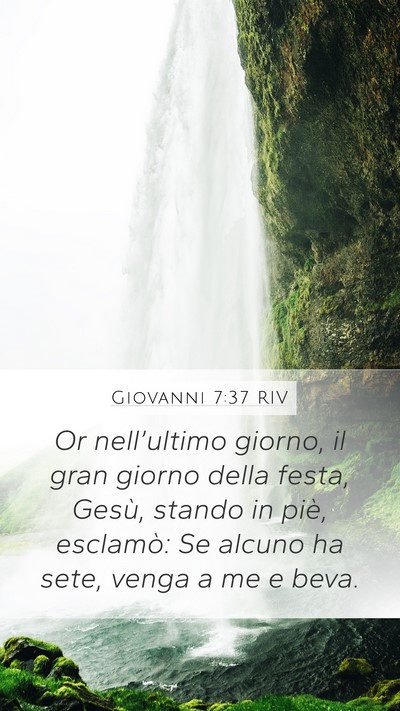 Giovanni 7:37 RIV Bible Verse Image