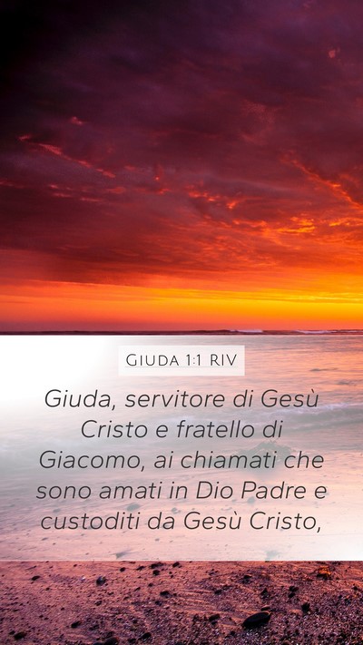 Giuda 1:1 RIV Bible Verse Image