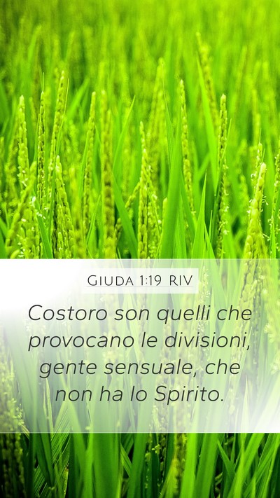 Giuda 1:19 RIV Bible Verse Image