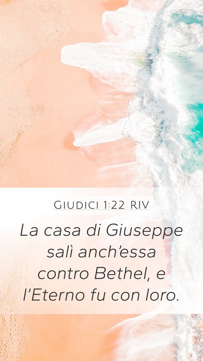 Giudici 1:22 RIV Bible Verse Image