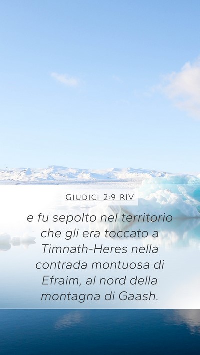 Giudici 2:9 RIV Bible Verse Image