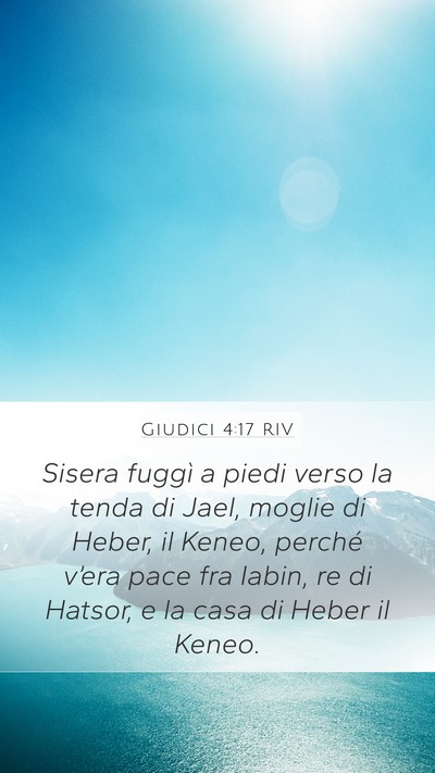Giudici 4:17 RIV Bible Verse Image