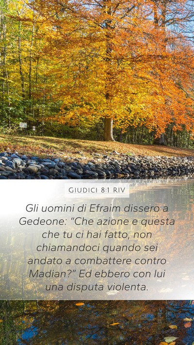 Giudici 8:1 RIV Bible Verse Image