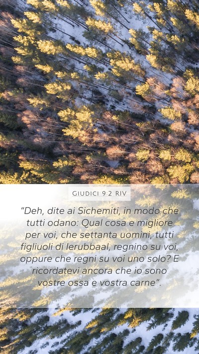 Giudici 9:2 RIV Bible Verse Image