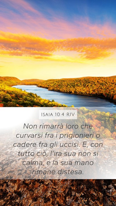 Isaia 10:4 RIV Bible Verse Image
