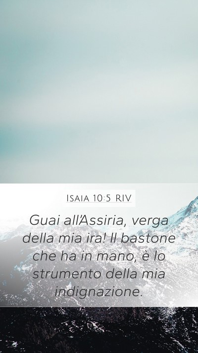 Isaia 10:5 RIV Bible Verse Image