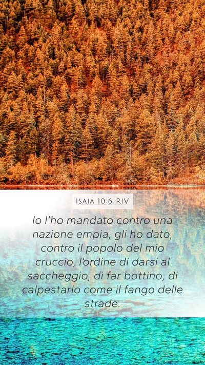 Isaia 10:6 RIV Bible Verse Image