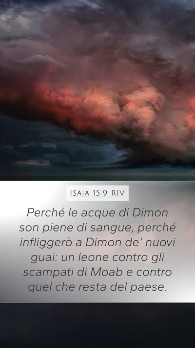 Isaia 15:9 RIV Bible Verse Image