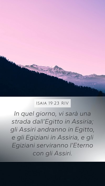 Isaia 19:23 RIV Bible Verse Image