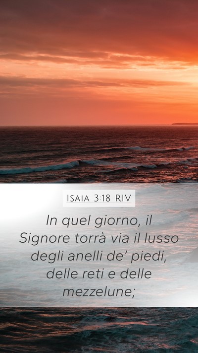 Isaia 3:18 RIV Bible Verse Image