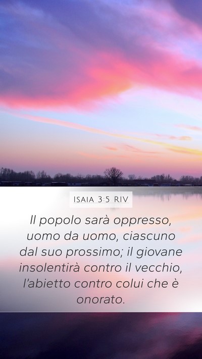 Isaia 3:5 RIV Bible Verse Image