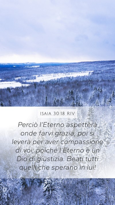 Isaia 30:18 RIV Bible Verse Image