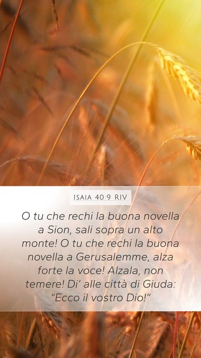 Isaia 40:9 RIV Bible Verse Image