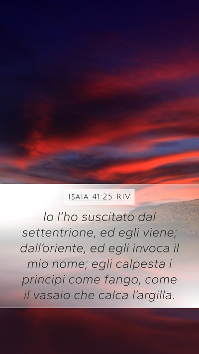 Isaia 41:25 RIV Bible Verse Image