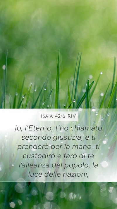 Isaia 42:6 RIV Bible Verse Image