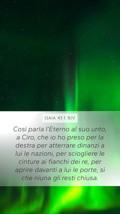 Isaia 45:1 RIV Bible Verse Image