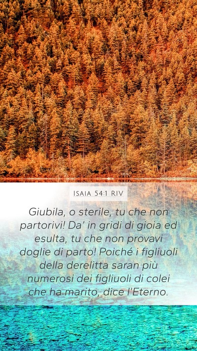Isaia 54:1 RIV Bible Verse Image