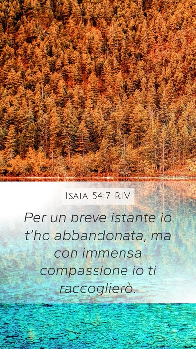 Isaia 54:7 RIV Bible Verse Image