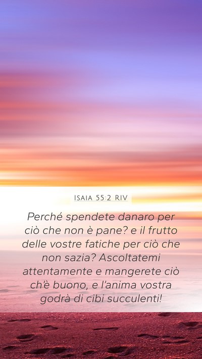 Isaia 55:2 RIV Bible Verse Image