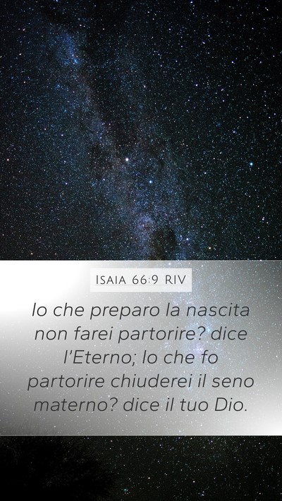 Isaia 66:9 RIV Bible Verse Image