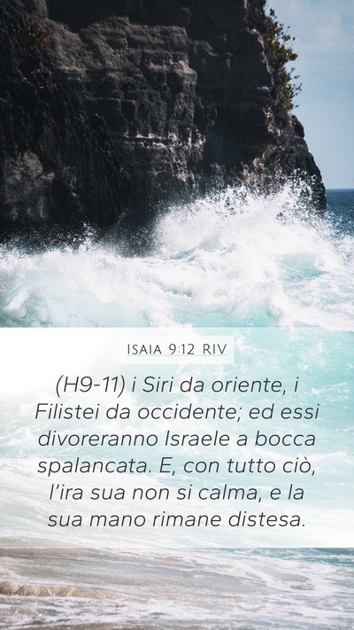 Isaia 9:12 RIV Bible Verse Image