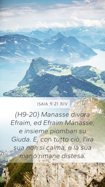 Isaia 9:21 RIV Bible Verse Image