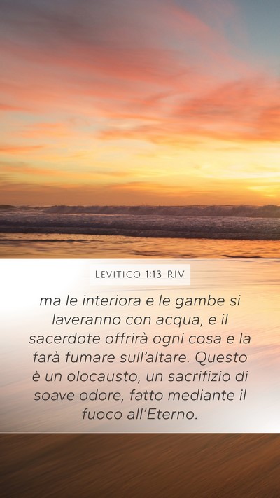Levitico 1:13 RIV Bible Verse Image