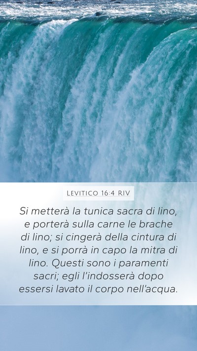 Levitico 16:4 RIV Bible Verse Image