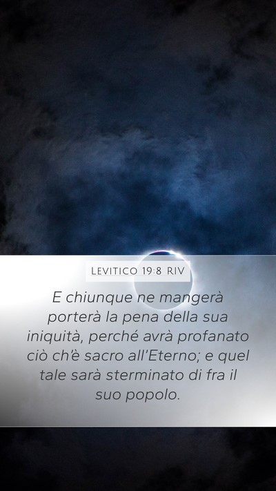 Levitico 19:8 RIV Bible Verse Image