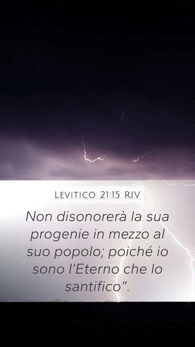 Levitico 21:15 RIV Bible Verse Image