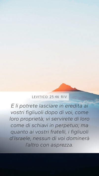 Levitico 25:46 RIV Bible Verse Image