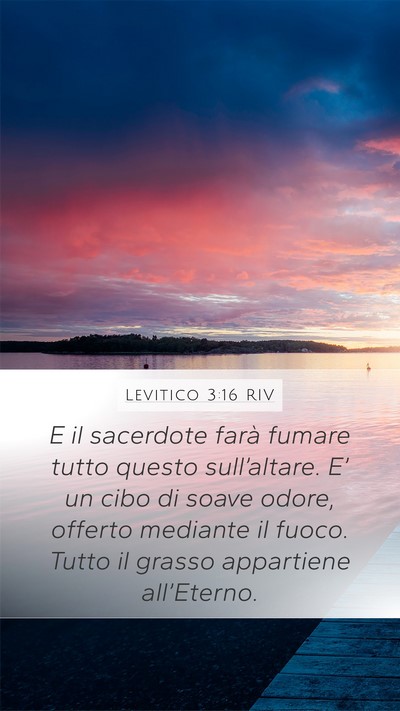 Levitico 3:16 RIV Bible Verse Image