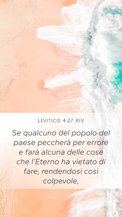 Levitico 4:27 RIV Bible Verse Image