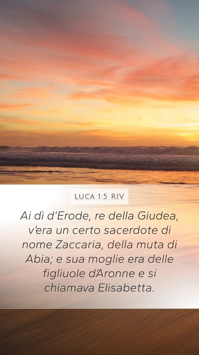 Luca 1:5 RIV Bible Verse Image