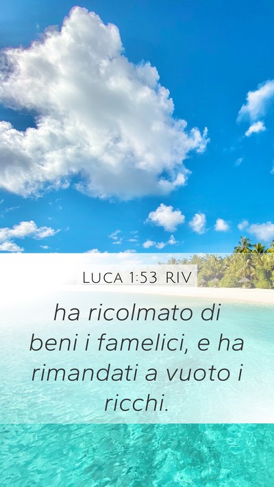 Luca 1:53 RIV Bible Verse Image