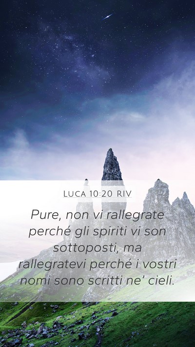Luca 10:20 RIV Bible Verse Image