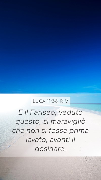 Luca 11:38 RIV Bible Verse Image