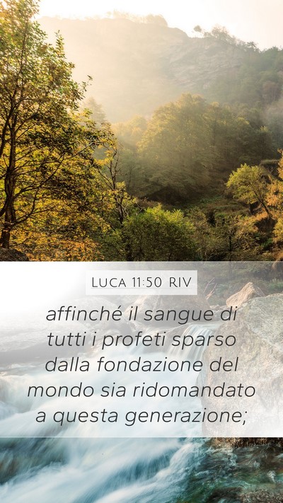 Luca 11:50 RIV Bible Verse Image