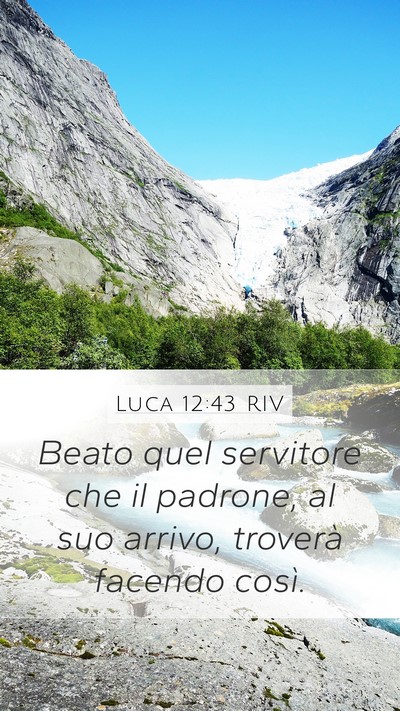 Luca 12:43 RIV Bible Verse Image