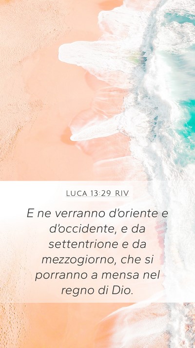 Luca 13:29 RIV Bible Verse Image