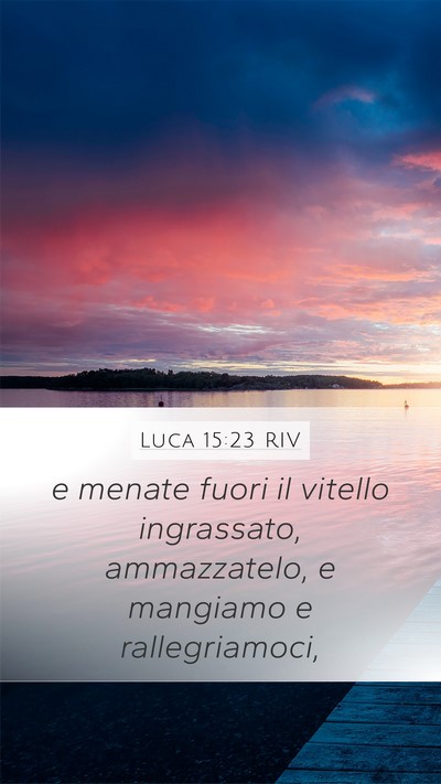 Luca 15:23 RIV Bible Verse Image