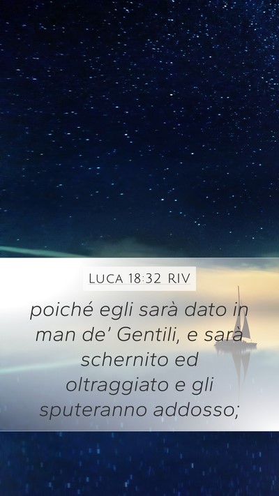 Luca 18:32 RIV Bible Verse Image