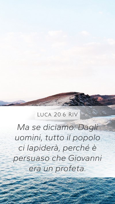 Luca 20:6 RIV Bible Verse Image