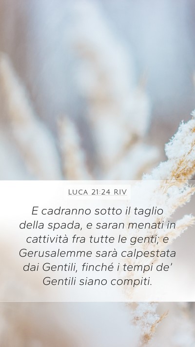 Luca 21:24 RIV Bible Verse Image