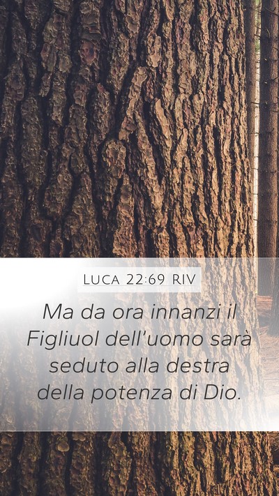 Luca 22:69 RIV Bible Verse Image