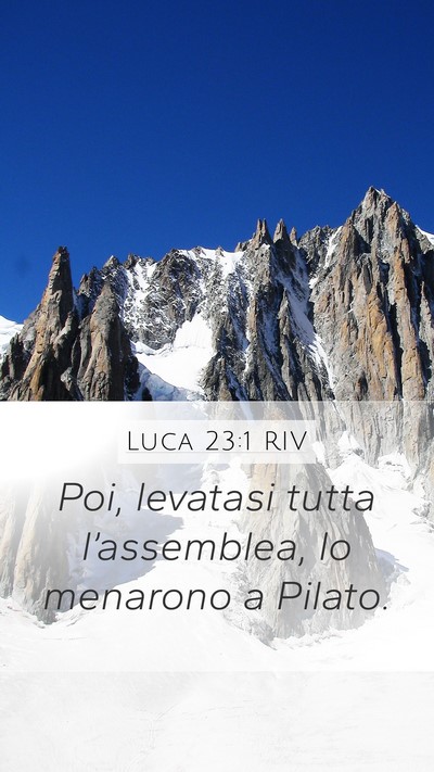 Luca 23:1 RIV Bible Verse Image