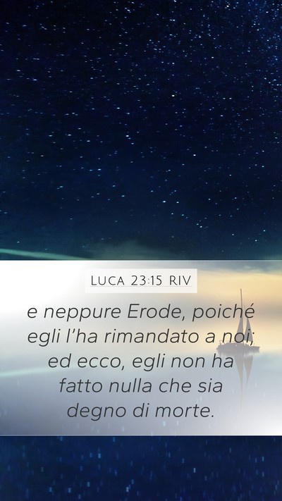 Luca 23:15 RIV Bible Verse Image