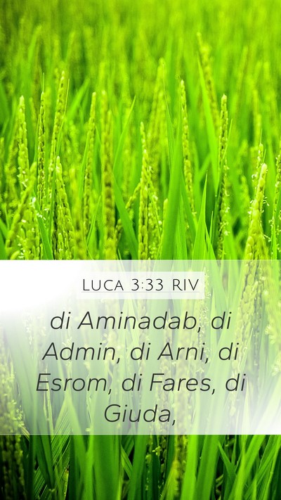 Luca 3:33 RIV Bible Verse Image