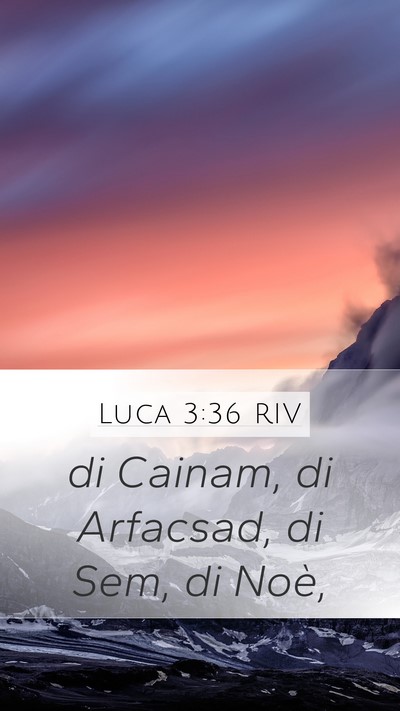 Luca 3:36 RIV Bible Verse Image