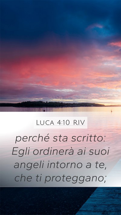 Luca 4:10 RIV Bible Verse Image